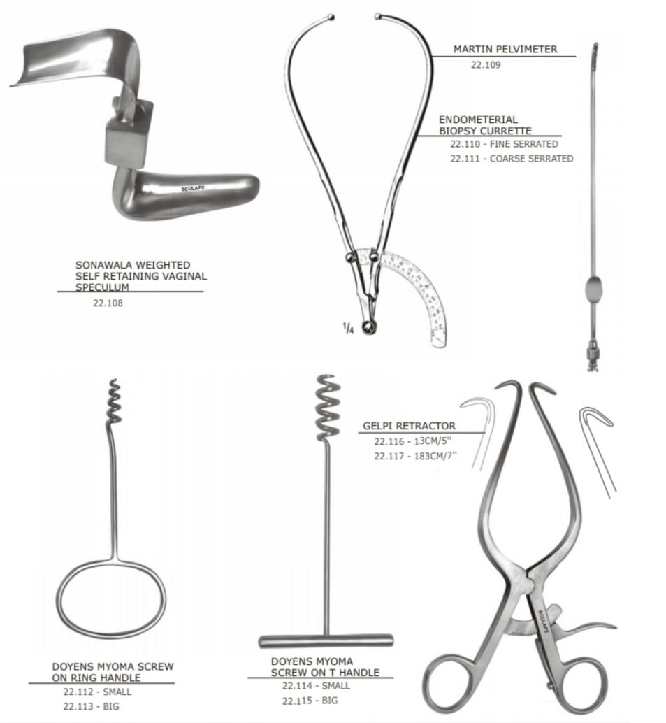 Gynecology Instruments